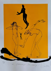 TROIS PERSONNAGES SUR ORANGE