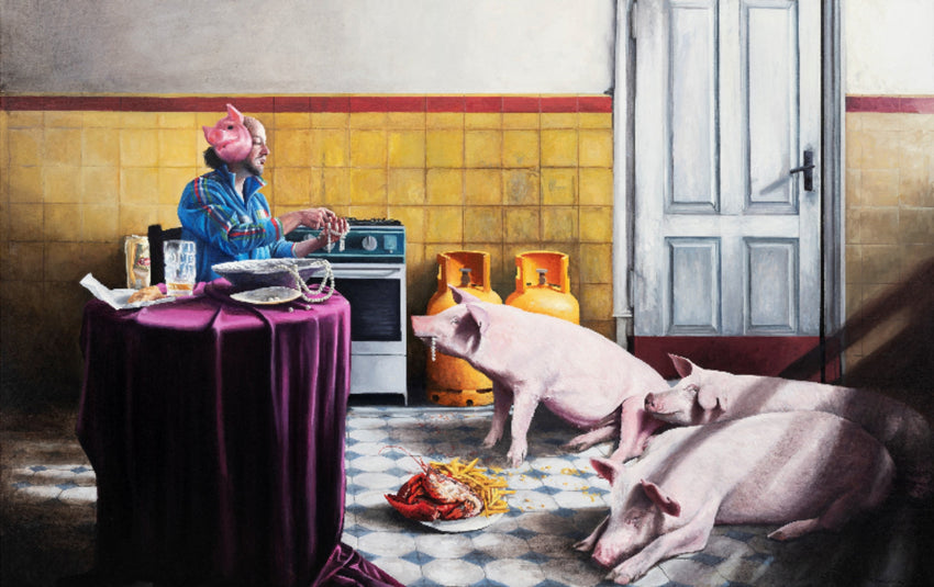 PERLAS PARA LOS CERDOS (MATEO 7:6) - Vendido