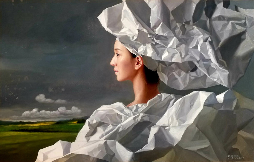 NOVIA DE PAPEL BLANCO - Vendido