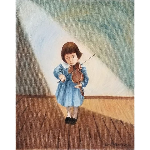 NIÑA CON VIOLÍN