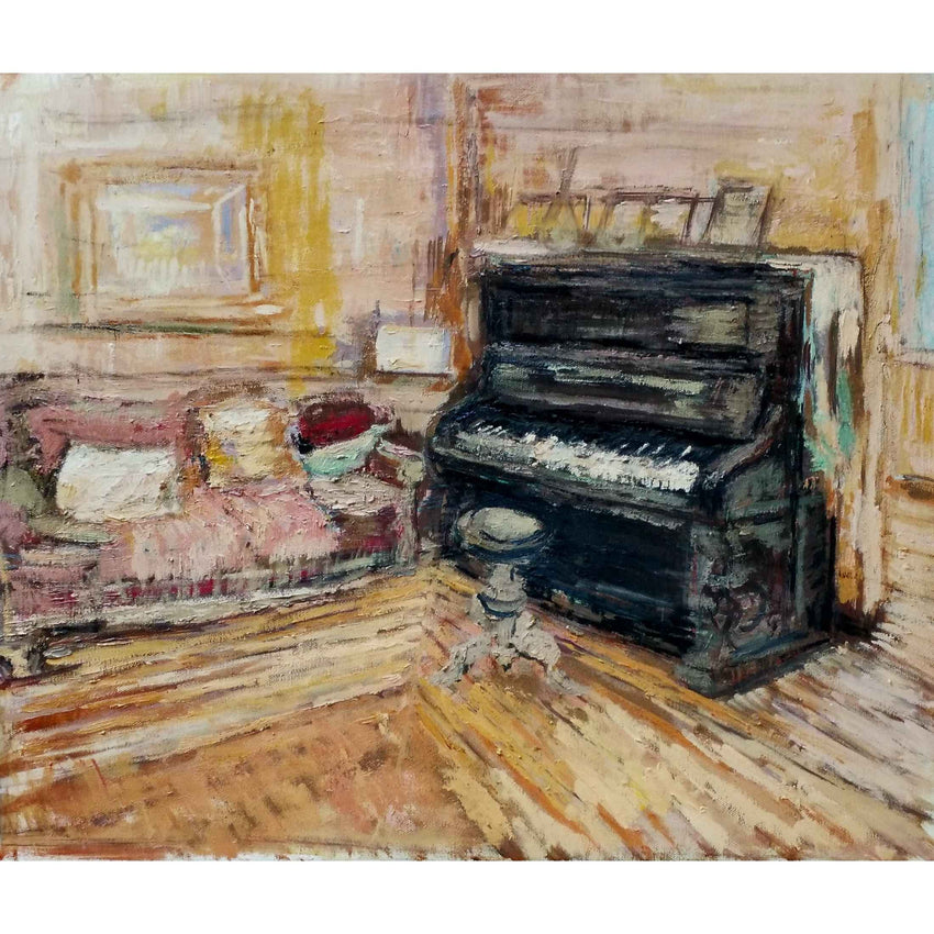 ESCENA INTERIOR CON PIANO
