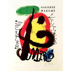 POSTER EXPOSICIÓN GALERÍA MAEGHT PARIS