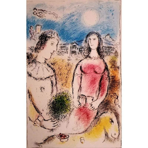 LE COUPLE AU CREPUSCULE