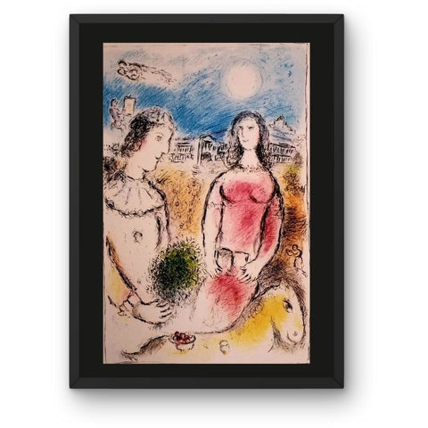 LE COUPLE AU CREPUSCULE