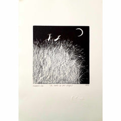 CARPETA LA LUNA CRECIENTE, 9 XILOGRAFÍAS
