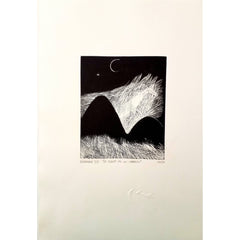 CARPETA LA LUNA CRECIENTE, 9 XILOGRAFÍAS