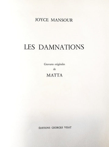 LES DAMNATIONS, LIBRO COMPLETO - tarquinia