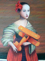 NIÑA ATACADA POR PECES AZULES - tarquinia