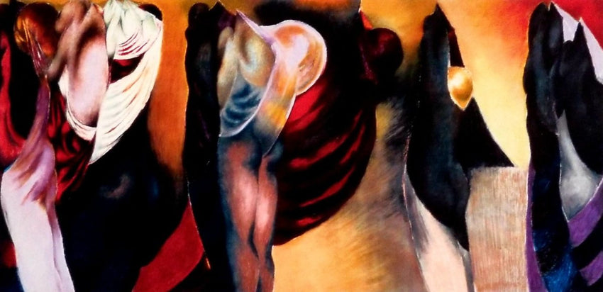 PROCESIÓN DE CUERPOS - Tarquinia